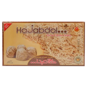 پشمک لقمه کاکائویی350 گرم حاج عبدالله