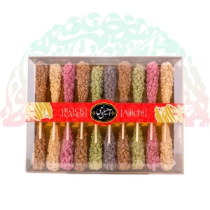 نبات نی دار بسته 20عددی بسته کریستال طعم دار