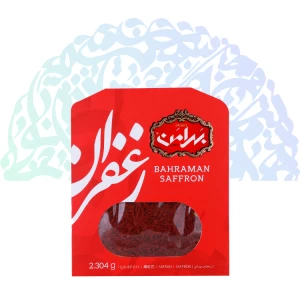 زعفران سرگل نیم مثقالی پاکتی بهرامن