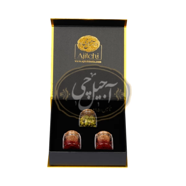 کادویی زعفران زمرد آجیل چی