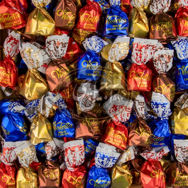 شکلات ویولتا یک سر پیچ فرمند