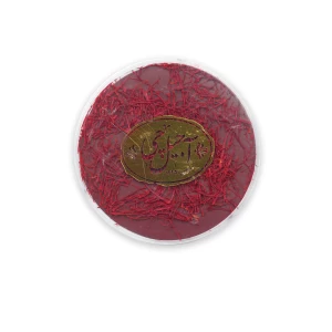 زعفران 1 گرمی قوطی گرد آجیل چی