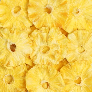 آناناس طبیعی خشک اسلایس درجه یک