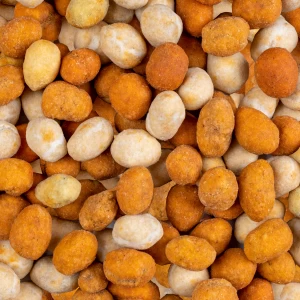 بادام زمینی روکشدار مخلوط درجه یک