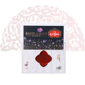 زعفران سرگل 1گرمی قوطی بهرامن